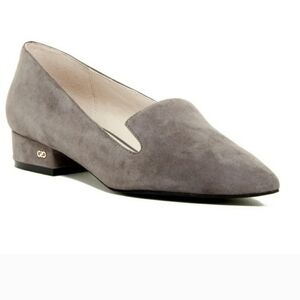 Cole Haan Arlyss Skimmer Gray Suede Flats Size 9